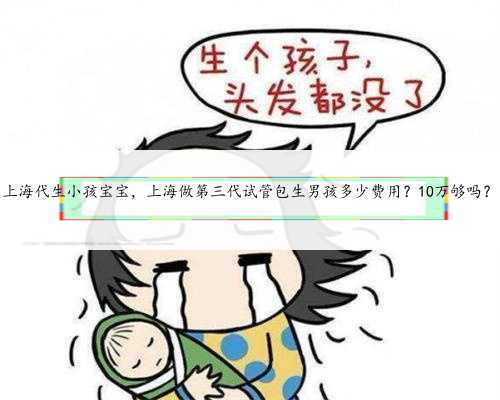 上海代生小孩宝宝，上海做第三代试管包生男孩多少费用？10万够吗？