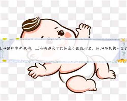 上海供卵中介机构，上海供卵试管代怀生子医院排名，附助孕机构一览？