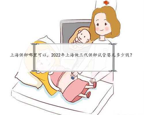 上海供卵哪里可以，2022年上海做三代供卵试管婴儿多少钱？