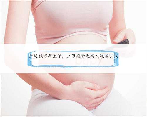 上海代怀孕生子，上海微管无痛人流多少钱