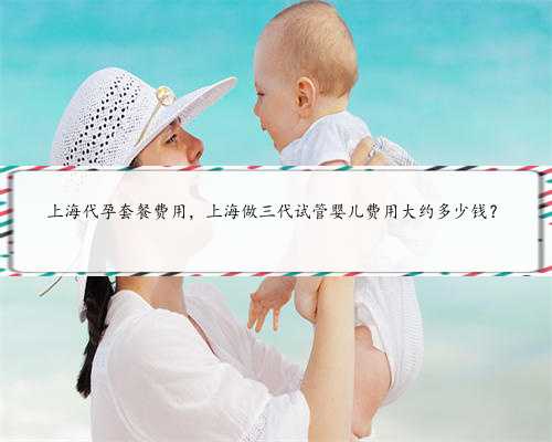 上海代孕套餐费用，上海做三代试管婴儿费用大约多少钱？
